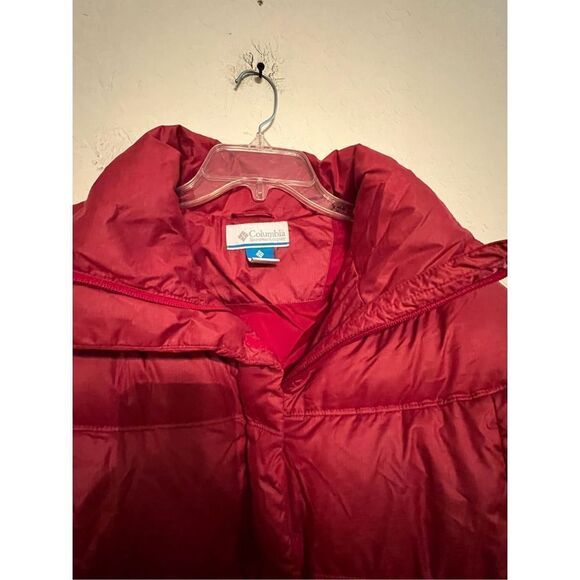 Columbia Duck down Puffer Red XL jacket - Picture 3 of 6